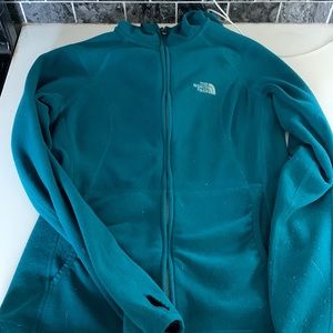 North face zip up hoodie